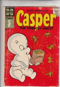 Casper the Friendly Ghost #44 (May-56) VG Affordable-Grade Casper, Spooky, We...