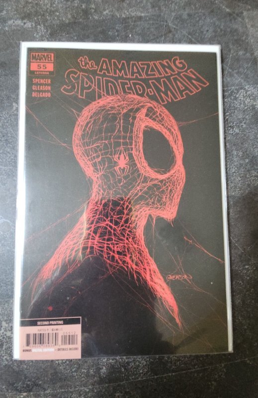 The Amazing Spider-Man #55 (2021) Gleason variant