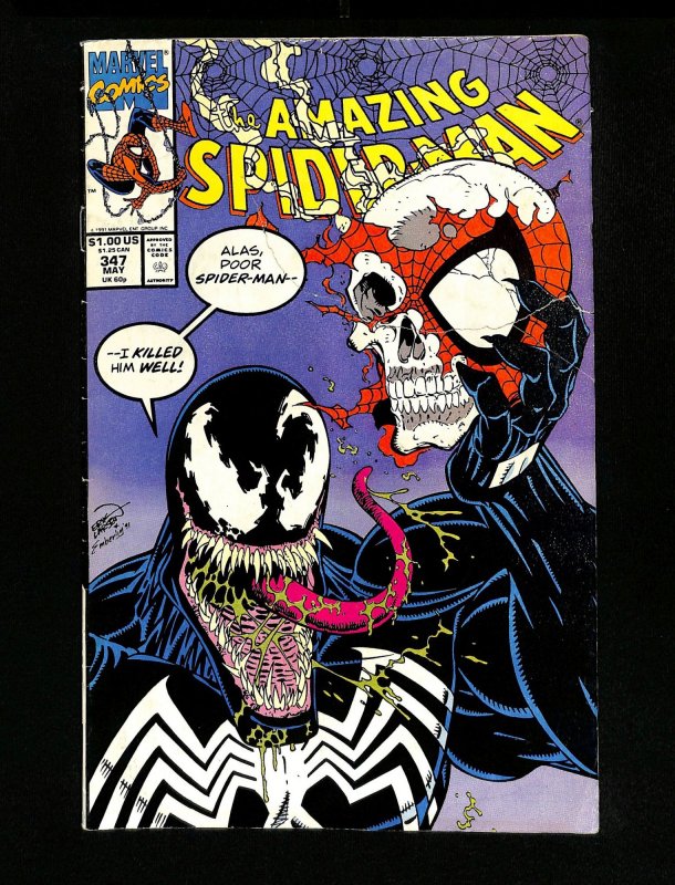 Amazing Spider-Man #347 Venom Killed Spider-Man Well!