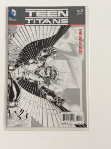 TEEN TITANS #0 SKETCH VARIANT DC NEW 52 NEAR MINT.