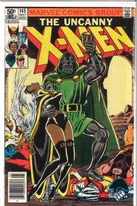 The Uncanny X-Men #145 Newsstand Edition (1981) 9.0 VF/NM