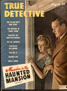 True Detective Magazine August 1944- JOSEPH THE YELLOW KID WEIL