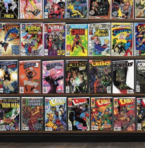 Huge Lot 130+ Comics with Superman, Cable, Incredible Hulk, Deadman & More!