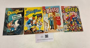 4 Comics Disney Duck Tales 5 7 Archie Comics Betty 21 35 83 JW18