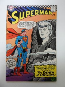 Superman #194 (1967) VG+ condition rusty staples
