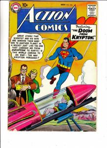 Action Comics #246 (Nov-58) VG Affordable-Grade Superman, Tommy Tomorrow, Con...