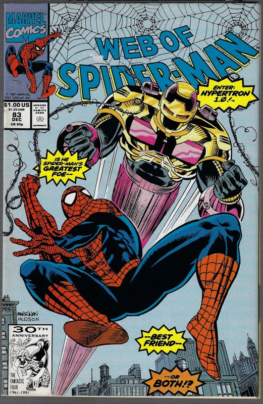 Web of Spider-man #83,88,94,96,97  (DC, 1991-92) - 5 Issues