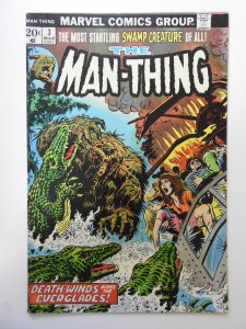 Man-Thing #3 (1974) VG Condition! MVS intact! tape pull back cover