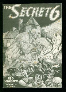 SECRET 6 #1 1986 - RED SHADOW PULP REPRINT LIMITED TO 500 -VG