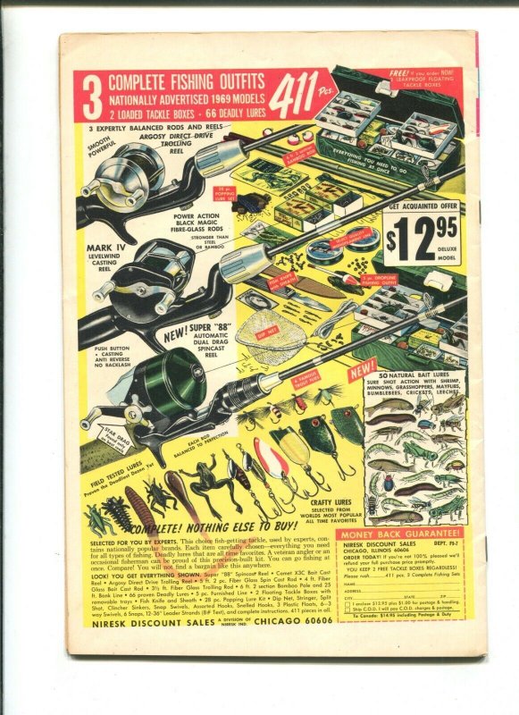 THREE STOOGES #43 - FUN-NEE The Fisherman Collection (6.5) 1969