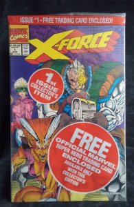 X-Force #1 *Sealed* w/ trading cards 1991 Marvel Comics Comic Book