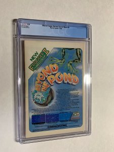 Marvel Super-heroes Secret Wars 8 cgc 8.0 white pages origin black costume 