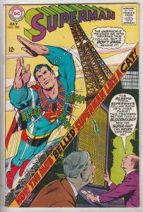 Superman #208 (Jul-68) NM Super-High-Grade Superman, Jimmy Olsen,Lois Lane, L...