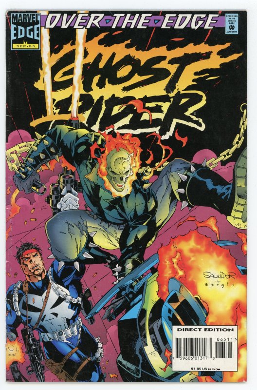 Ghost Rider #65 (1990 v3) Black Widow Punisher VF