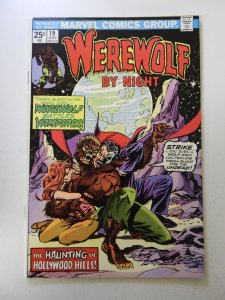 Werewolf by Night #19 (1974) FR/GD condition MVS missing