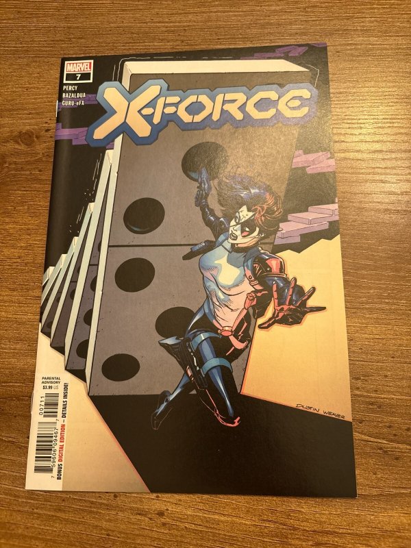 Lot Of 4 X-Force Marvel Comic Books # 5 6 7 8 NM X-Men Wolverine 10 J430