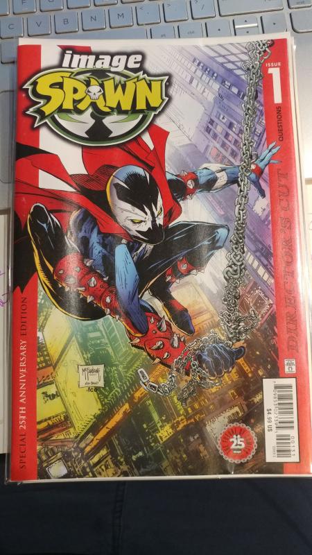 SPAWN 1 25th ANNIVERSARY DIRECTORS CUT C TODD McFARLANE VARIANT ULTIMATE HOMAGE