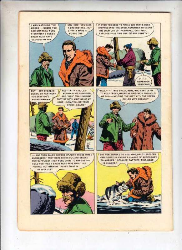 Sergeant Preston of the Yukon #9 (Jan-54) FN/VF+ High-Grade Sergeant Preston