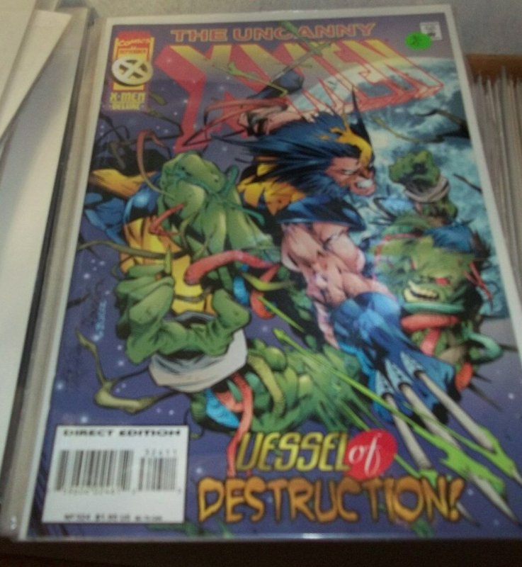 UNCANNY X-MEN #324 1995 MARVEL  WOLVERINE MONSTERS MUTANTS ROGUE 