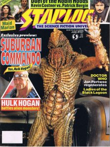Starlog #167 VF ; Starlog | Magazine Suburban Commando