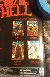 Godzilla In Hell #1 Cover B (2015)