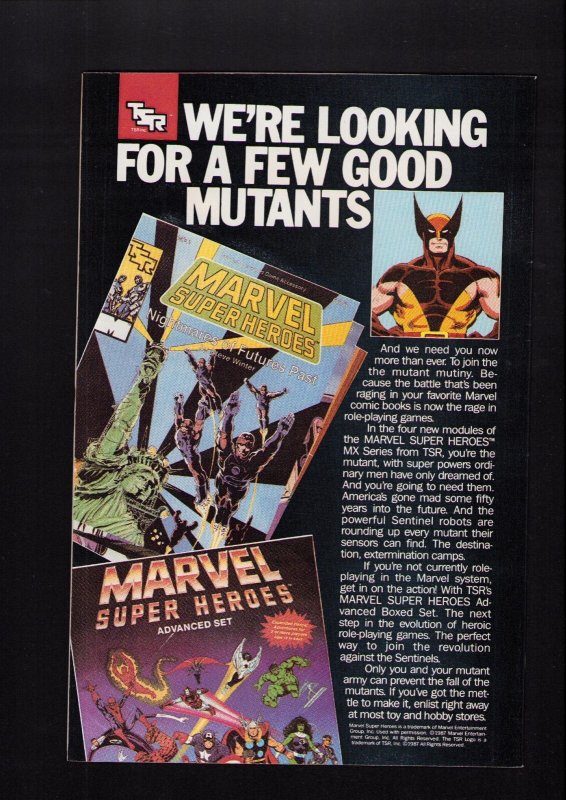 Punisher #7 - INTERIOR PAGE SIGNED BY JOHN BEATTY! (7.5/8.0) 1986