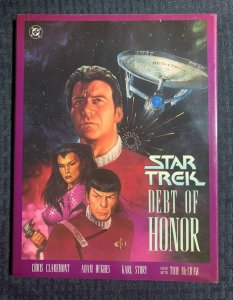 1992 STAR TREK DEBT OF HONOR by Adam Hughes HC/DJ VF/FVF 1st DC Comics