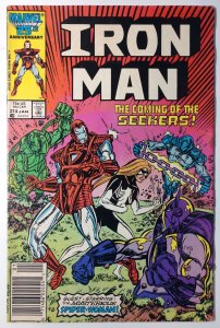 Iron Man #214 (6.0-NS, 1987) 