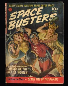 Space Busters (1952) #1 GD- 1.8 Golden Age Sci-Fi!