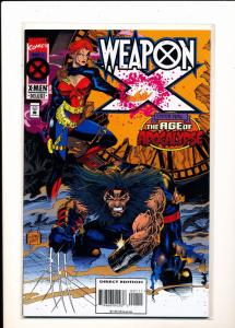 MARVEL SET of 4- X-men Age of Apocalypse WEAPON X #1,2,3,4 (1-4) F/VF (SIC534) 