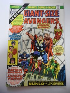 Giant-Size Avengers #1 (1974) FN Condition stain bc