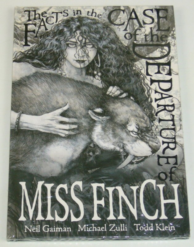 the Facts in the Case of the Departure of Miss Finch HC VF/NM neil gaiman