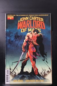 John Carter, Warlord of Mars #5 Cover B - Bart Sears Variant (2015) *SIGNED 