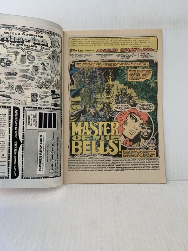 Red Sonja #5 1977