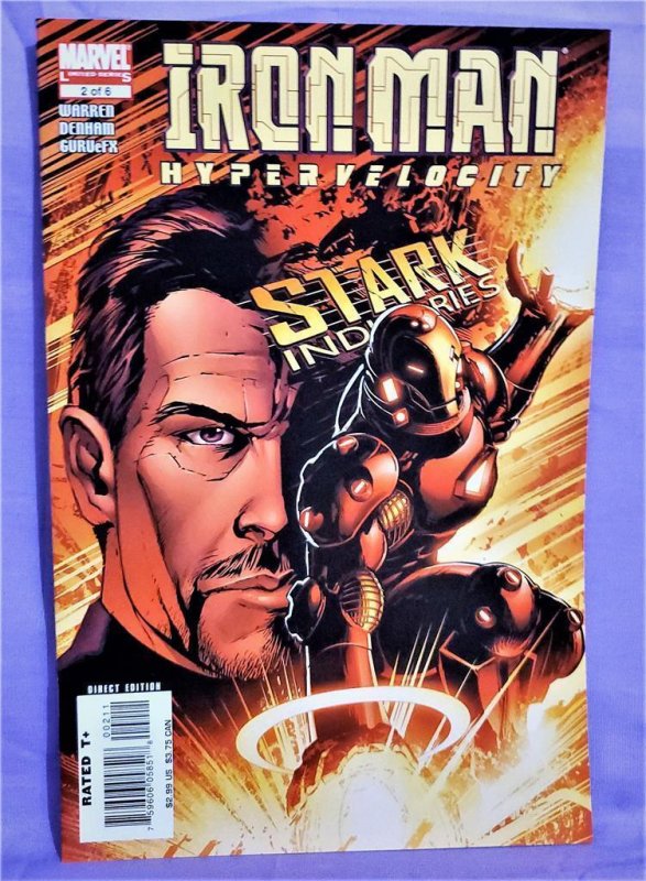 IRON MAN Hypervelocity #1 - 6 1st Absynthe and New Armor (Marvel 2007)