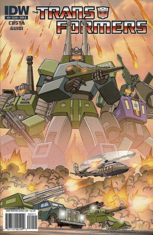 Transformers (IDW, 2nd Series), The #9B VF/NM; IDW | save on shipping - details