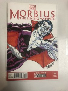 Morbius (2013) # 1 Original Art Comic Book Cover By Tim Vigil (Faust)