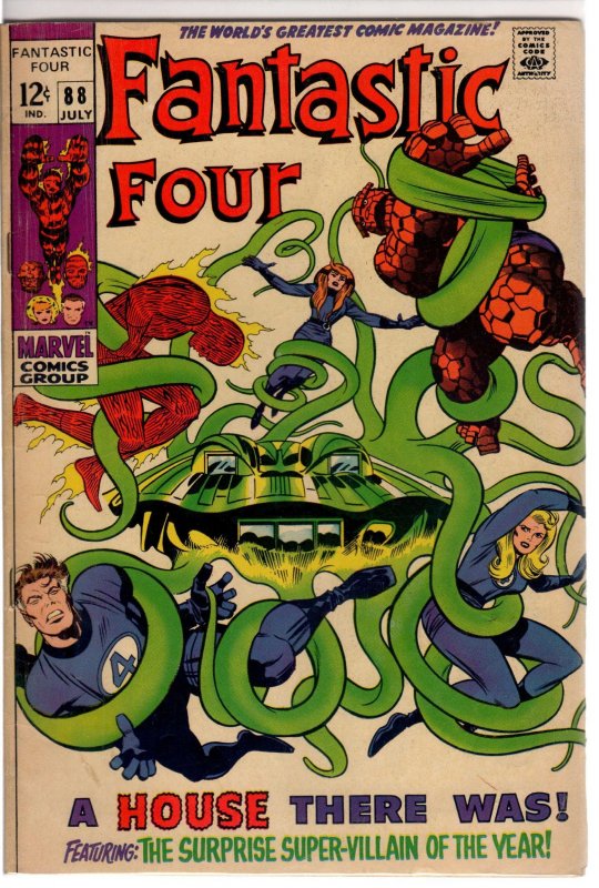 Fantastic Four #88 (1969) 4.0 VG