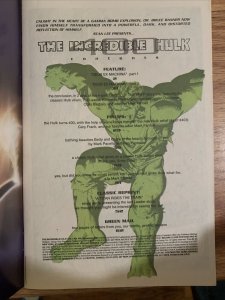 THE INCREDIBLE HULK #400 MARVEL DEC 1992 GHOST OF THE PAST 