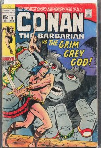 Conan the Barbarian #3 (1971) Conan