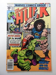 Incredible Hulk #211 VF- Condition!