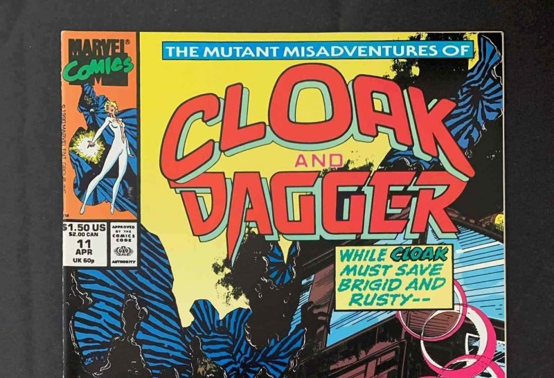 Cloak And Dagger #2 Newsstand Marvel Comics 1988 Vf 3Rd Series 
