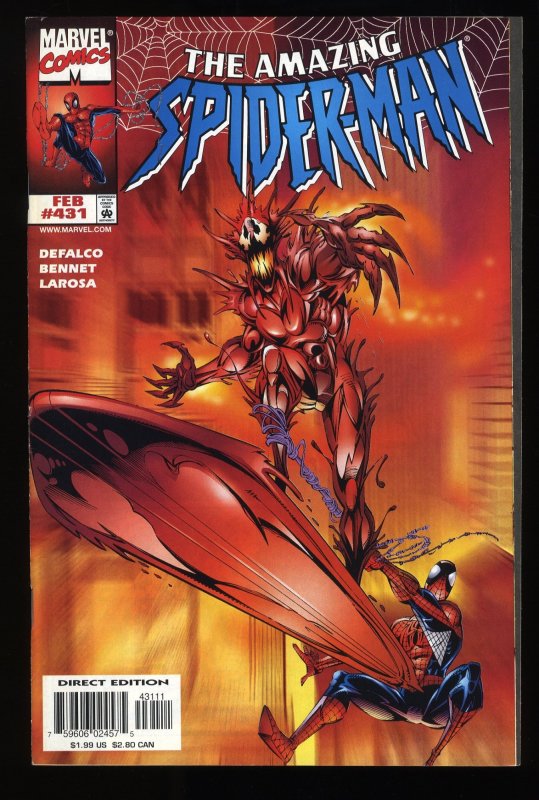 Amazing Spider-Man #431 1st Cosmic Carnage!