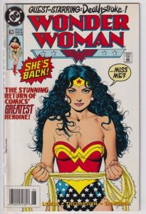 Wonder Woman #63 (1992) Wonder Woman