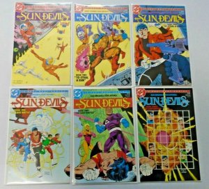 Sun Devils set:#1-12 8.0 VF (1984)