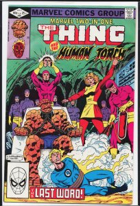 Marvel Two-in-One #89 (1982) The Thing