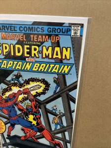 1977 MARVEL TEAM-UP Comics, Marvel #62-67, w/Captain Britain, Bronze Age (CB15)