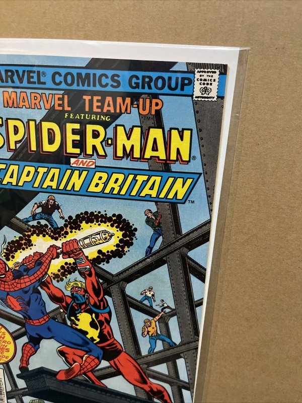 1977 MARVEL TEAM-UP Comics, Marvel #62-67, w/Captain Britain, Bronze Age (CB15)