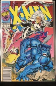 X-Men #1 Storm and Beast Cover (1991)