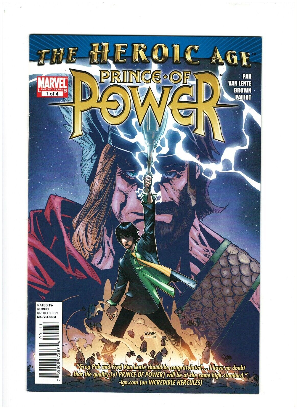 Heroic Age: Prince of Power (2010), Comic Series